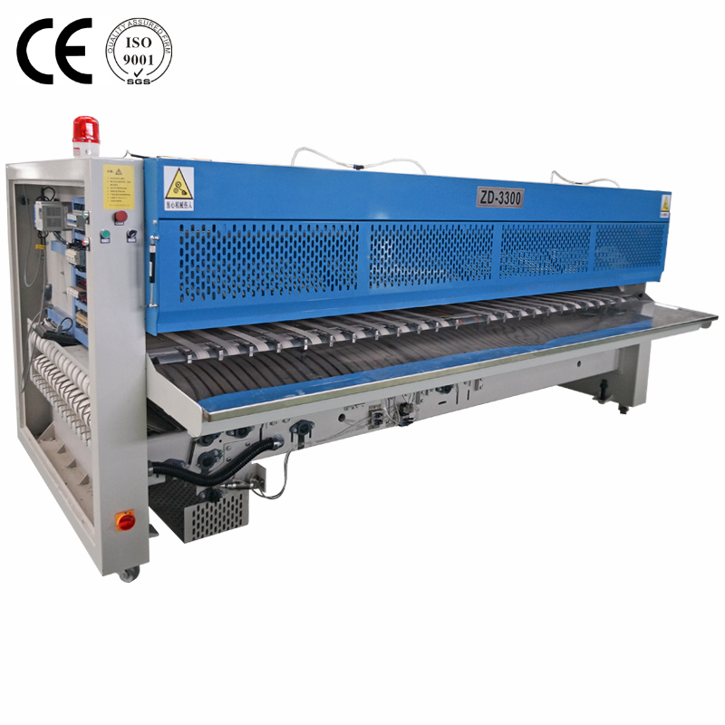 High speed Table Cloth Automatic Folding Machine With 4 Tunnel (6)